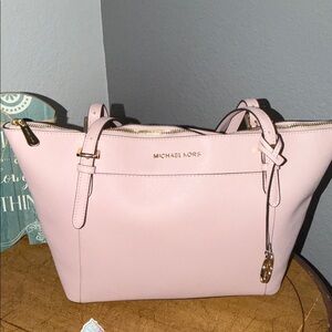 Michael Kors Soft Pink Tote Bag